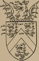 An illustration from The four visitations of Berkshire made and taken by Thomas Benolte, Clarnceuc, anno 1532; by William Harvey, Clarnceux, anno 1566; by Henry Chiting, Chester herald, and John Philipott, Rouge dragon, for William Camden, Clarenceux, anno 1623; and by Elias Ashmole, Windsor herald, for Sir Edward Bysshe, Clarenceux, anno 1665-66 (1907)