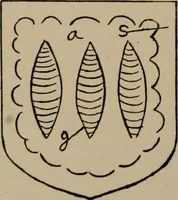 An illustration from The four visitations of Berkshire made and taken by Thomas Benolte, Clarnceuc, anno 1532; by William Harvey, Clarnceux, anno 1566; by Henry Chiting, Chester herald, and John Philipott, Rouge dragon, for William Camden, Clarenceux, anno 1623; and by Elias Ashmole, Windsor herald, for Sir Edward Bysshe, Clarenceux, anno 1665-66 (1907)