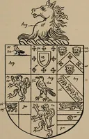 An illustration from The four visitations of Berkshire made and taken by Thomas Benolte, Clarnceuc, anno 1532; by William Harvey, Clarnceux, anno 1566; by Henry Chiting, Chester herald, and John Philipott, Rouge dragon, for William Camden, Clarenceux, anno 1623; and by Elias Ashmole, Windsor herald, for Sir Edward Bysshe, Clarenceux, anno 1665-66 (1907)