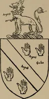 An illustration from The four visitations of Berkshire made and taken by Thomas Benolte, Clarnceuc, anno 1532; by William Harvey, Clarnceux, anno 1566; by Henry Chiting, Chester herald, and John Philipott, Rouge dragon, for William Camden, Clarenceux, anno 1623; and by Elias Ashmole, Windsor herald, for Sir Edward Bysshe, Clarenceux, anno 1665-66 (1907)