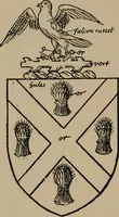 An illustration from The four visitations of Berkshire made and taken by Thomas Benolte, Clarnceuc, anno 1532; by William Harvey, Clarnceux, anno 1566; by Henry Chiting, Chester herald, and John Philipott, Rouge dragon, for William Camden, Clarenceux, anno 1623; and by Elias Ashmole, Windsor herald, for Sir Edward Bysshe, Clarenceux, anno 1665-66 (1907)