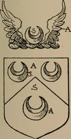 An illustration from The four visitations of Berkshire made and taken by Thomas Benolte, Clarnceuc, anno 1532; by William Harvey, Clarnceux, anno 1566; by Henry Chiting, Chester herald, and John Philipott, Rouge dragon, for William Camden, Clarenceux, anno 1623; and by Elias Ashmole, Windsor herald, for Sir Edward Bysshe, Clarenceux, anno 1665-66 (1907)