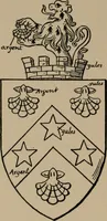 An illustration from The four visitations of Berkshire made and taken by Thomas Benolte, Clarnceuc, anno 1532; by William Harvey, Clarnceux, anno 1566; by Henry Chiting, Chester herald, and John Philipott, Rouge dragon, for William Camden, Clarenceux, anno 1623; and by Elias Ashmole, Windsor herald, for Sir Edward Bysshe, Clarenceux, anno 1665-66 (1907)
