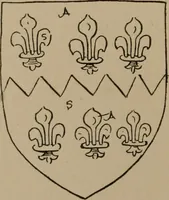 An illustration from The four visitations of Berkshire made and taken by Thomas Benolte, Clarnceuc, anno 1532; by William Harvey, Clarnceux, anno 1566; by Henry Chiting, Chester herald, and John Philipott, Rouge dragon, for William Camden, Clarenceux, anno 1623; and by Elias Ashmole, Windsor herald, for Sir Edward Bysshe, Clarenceux, anno 1665-66 (1907)