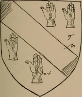 An illustration from The four visitations of Berkshire made and taken by Thomas Benolte, Clarnceuc, anno 1532; by William Harvey, Clarnceux, anno 1566; by Henry Chiting, Chester herald, and John Philipott, Rouge dragon, for William Camden, Clarenceux, anno 1623; and by Elias Ashmole, Windsor herald, for Sir Edward Bysshe, Clarenceux, anno 1665-66 (1907)