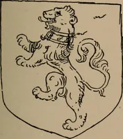 An illustration from The four visitations of Berkshire made and taken by Thomas Benolte, Clarnceuc, anno 1532; by William Harvey, Clarnceux, anno 1566; by Henry Chiting, Chester herald, and John Philipott, Rouge dragon, for William Camden, Clarenceux, anno 1623; and by Elias Ashmole, Windsor herald, for Sir Edward Bysshe, Clarenceux, anno 1665-66 (1907)
