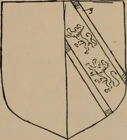 An illustration from The four visitations of Berkshire made and taken by Thomas Benolte, Clarnceuc, anno 1532; by William Harvey, Clarnceux, anno 1566; by Henry Chiting, Chester herald, and John Philipott, Rouge dragon, for William Camden, Clarenceux, anno 1623; and by Elias Ashmole, Windsor herald, for Sir Edward Bysshe, Clarenceux, anno 1665-66 (1907)