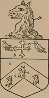 An illustration from The four visitations of Berkshire made and taken by Thomas Benolte, Clarnceuc, anno 1532; by William Harvey, Clarnceux, anno 1566; by Henry Chiting, Chester herald, and John Philipott, Rouge dragon, for William Camden, Clarenceux, anno 1623; and by Elias Ashmole, Windsor herald, for Sir Edward Bysshe, Clarenceux, anno 1665-66 (1907)