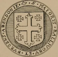 An illustration from The four visitations of Berkshire made and taken by Thomas Benolte, Clarnceuc, anno 1532; by William Harvey, Clarnceux, anno 1566; by Henry Chiting, Chester herald, and John Philipott, Rouge dragon, for William Camden, Clarenceux, anno 1623; and by Elias Ashmole, Windsor herald, for Sir Edward Bysshe, Clarenceux, anno 1665-66 (1907)