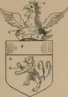 An illustration from The four visitations of Berkshire made and taken by Thomas Benolte, Clarnceuc, anno 1532; by William Harvey, Clarnceux, anno 1566; by Henry Chiting, Chester herald, and John Philipott, Rouge dragon, for William Camden, Clarenceux, anno 1623; and by Elias Ashmole, Windsor herald, for Sir Edward Bysshe, Clarenceux, anno 1665-66 (1907)
