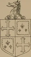 An illustration from The four visitations of Berkshire made and taken by Thomas Benolte, Clarnceuc, anno 1532; by William Harvey, Clarnceux, anno 1566; by Henry Chiting, Chester herald, and John Philipott, Rouge dragon, for William Camden, Clarenceux, anno 1623; and by Elias Ashmole, Windsor herald, for Sir Edward Bysshe, Clarenceux, anno 1665-66 (1907)