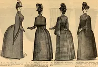 An illustration from Fox and Kelly's fashion catalogue illustrated : fall and winter 1888-9. (1888)
