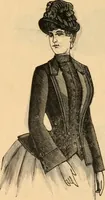 An illustration from Fox and Kelly's fashion catalogue illustrated : fall and winter 1888-9. (1888)