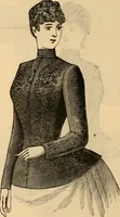 An illustration from Fox and Kelly's fashion catalogue illustrated : fall and winter 1888-9. (1888)