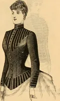An illustration from Fox and Kelly's fashion catalogue illustrated : fall and winter 1888-9. (1888)