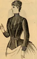 An illustration from Fox and Kelly's fashion catalogue illustrated : fall and winter 1888-9. (1888)