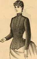 An illustration from Fox and Kelly's fashion catalogue illustrated : fall and winter 1888-9. (1888)