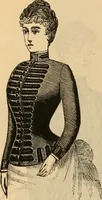 An illustration from Fox and Kelly's fashion catalogue illustrated : fall and winter 1888-9. (1888)