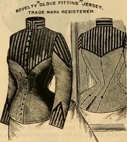 An illustration from Fox and Kelly's fashion catalogue illustrated : fall and winter 1888-9. (1888)