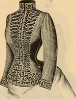 An illustration from Fox and Kelly's fashion catalogue illustrated : fall and winter 1888-9. (1888)