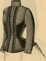 An illustration from Fox and Kelly's fashion catalogue illustrated : fall and winter 1888-9. (1888)