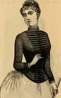 An illustration from Fox and Kelly's fashion catalogue illustrated : fall and winter 1888-9. (1888)