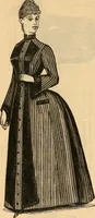 An illustration from Fox and Kelly's fashion catalogue illustrated : fall and winter 1888-9. (1888)