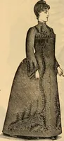 An illustration from Fox and Kelly's fashion catalogue illustrated : fall and winter 1888-9. (1888)