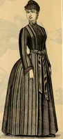 An illustration from Fox and Kelly's fashion catalogue illustrated : fall and winter 1888-9. (1888)