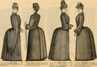 An illustration from Fox and Kelly's fashion catalogue illustrated : fall and winter 1888-9. (1888)