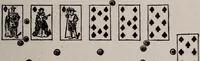 An illustration from Fox's revised edition of Hoyle's games.. (1912)