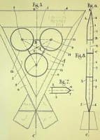 An illustration from Self-glider with lift propellers, French Patent 463968 of 1913 (1913)