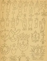 An illustration from Francis Bacon and his secret society. An attempt to collect and unite the lost links of a long and strong chain (1891)