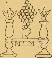 An illustration from Francis Bacon and his secret society. An attempt to collect and unite the lost links of a long and strong chain (1891)