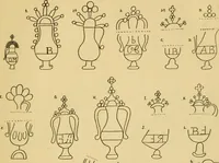 An illustration from Francis Bacon and his secret society. An attempt to collect and unite the lost links of a long and strong chain (1891)