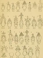 An illustration from Francis Bacon and his secret society. An attempt to collect and unite the lost links of a long and strong chain (1891)