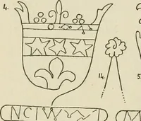 An illustration from Francis Bacon and his secret society. An attempt to collect and unite the lost links of a long and strong chain (1891)