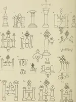An illustration from Francis Bacon and his secret society. An attempt to collect and unite the lost links of a long and strong chain (1891)