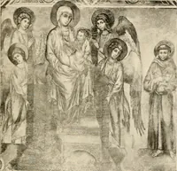 An illustration from Franciscan legends in Italian art : pictures in Italian churches and galleries (1905)