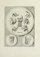 An illustration from Francisci Ficoronii Reg. Lond. Acad. socii dissertatio de larvis scenicis et figuris comicis antiquorum Romanorum, et ex Italica in Latinam linguam versa (1754)