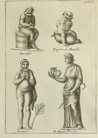 Picture 38 of 88 from Francisci Ficoronii Reg. Lond. Acad. socii dissertatio de larvis scenicis et figuris comicis antiquorum Romanorum, et ex Italica in Latinam linguam versa (1754), leaf 214