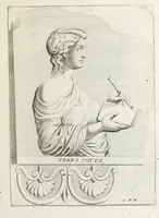 Picture 55 of 88 from Francisci Ficoronii Reg. Lond. Acad. socii dissertatio de larvis scenicis et figuris comicis antiquorum Romanorum, et ex Italica in Latinam linguam versa (1754), leaf 248