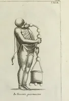 Picture 72 of 88 from Francisci Ficoronii Reg. Lond. Acad. socii dissertatio de larvis scenicis et figuris comicis antiquorum Romanorum, et ex Italica in Latinam linguam versa (1754), leaf 278