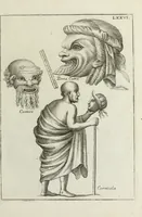 Picture 79 of 88 from Francisci Ficoronii Reg. Lond. Acad. socii dissertatio de larvis scenicis et figuris comicis antiquorum Romanorum, et ex Italica in Latinam linguam versa (1754), leaf 292