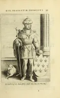 Picture 30 of 92 from Francisci Haraei Annales ducum seu principum Brabantiae totiusq. Belgii : tomi tres : quorum primo solius Brabantiae, secundo Belgii vniti principum res gestae, tertio belgici tumultus, vsque ad inducias anno M. DC. IX. pactas, enarrantur : cum ducum seu principum imaginibus, et breui rerum per omnem Europam illustrium narratione (1623), leaf 136