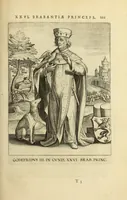 An illustration from Francisci Haraei Annales ducum seu principum Brabantiae totiusq. Belgii : tomi tres : quorum primo solius Brabantiae, secundo Belgii vniti principum res gestae, tertio belgici tumultus, vsque ad inducias anno M. DC. IX. pactas, enarrantur : cum ducum seu principum imaginibus, et breui rerum per omnem Europam illustrium narratione (1623)