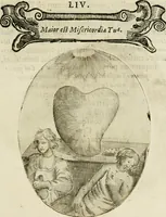 Picture 93 of 155 from Francisci Ponae Cardiomorphoseos, siue, Ex corde desumpta emblemata sacra (1645), leaf 120
