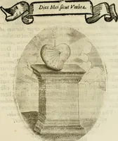Picture 94 of 155 from Francisci Ponae Cardiomorphoseos, siue, Ex corde desumpta emblemata sacra (1645), leaf 122