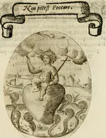 Picture 100 of 155 from Francisci Ponae Cardiomorphoseos, siue, Ex corde desumpta emblemata sacra (1645), leaf 134