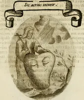 Picture 127 of 155 from Francisci Ponae Cardiomorphoseos, siue, Ex corde desumpta emblemata sacra (1645), leaf 174